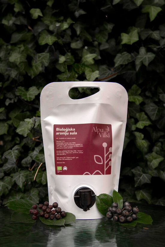 Bioloģiska aroniju sula 100%